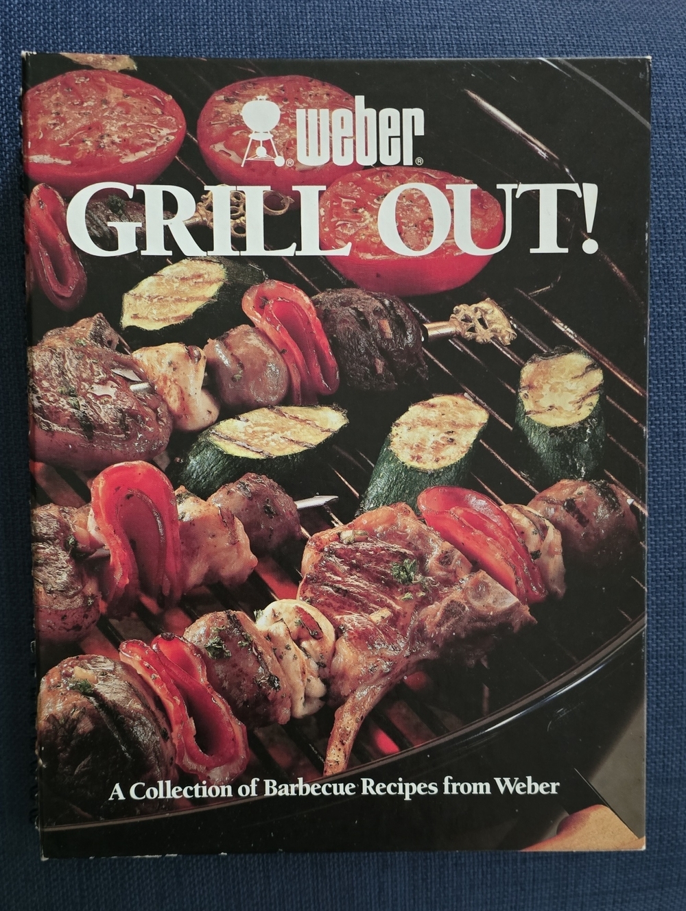 Grill Out! Cookbook - Vintage Recipe Book Grill Recipes Spiral Bound